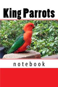 King Parrots: 150 page ined notebook