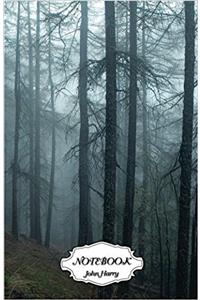 Notebook Journal Dot-grid, Graph, Lined, Blank No Lined - Pine: Small Pocket Notebook Journal Diary