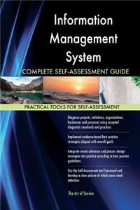 Information Management System Complete Self-Assessment Guide