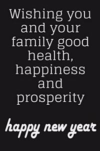 wishing you and your family good health, happiness and prosperity 10 years monthly planner 2020/2021/2022