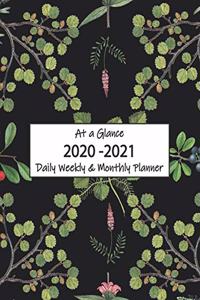 At a Glance 2020-2021 Daily Weekly & Monthly Planner