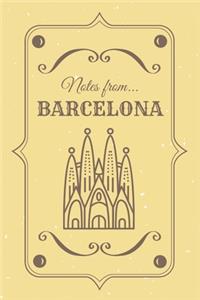 Notes from Barcelona