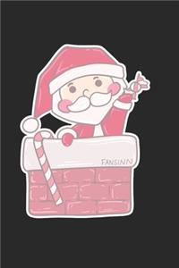Christmas Santa Notebook
