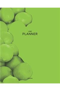 Undated Lime Planner