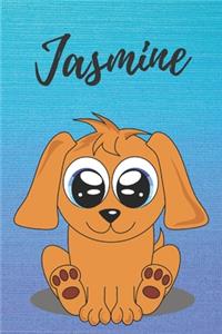 Jasmine dog coloring book / notebook / journal / diary