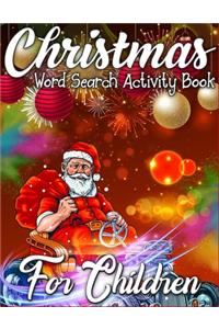 Christmas Word Search Activity Book for Children