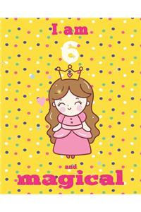 unicorn journal i am 6 and magical
