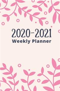 Daily & weekly planner 2020-2021 with Monthly Calendar