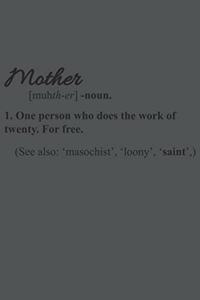 Mother One Person Who Does The Work Of Twenty. For Free.