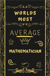 Worlds Most Average Mathematician