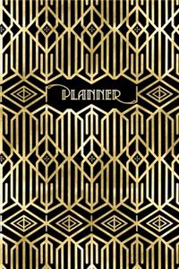 2020 Daily Planner Art Deco Design 388 Pages
