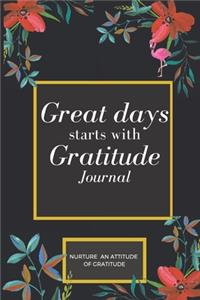 Great Days Start With Gratitude
