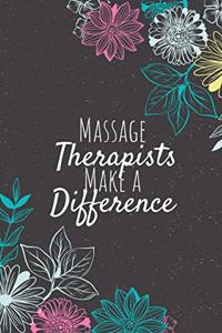Massage Therapists Make A Difference