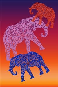 Mandala Elephants