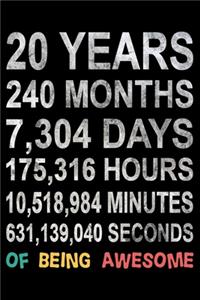 20 Years Of Being Awesome