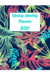Weekly Monthly Planner 2020