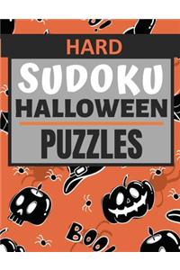 Hard Sudoku Halloween Puzzles