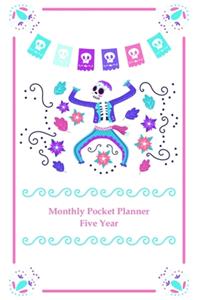Monthly Pocket Planner Five Year