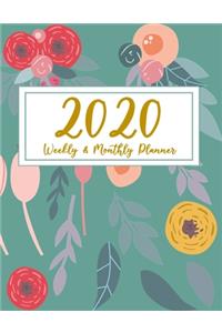 2020 Weekly & Monthly Planner