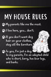 My House Rules Notebook Journal