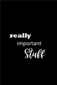 2020 Weekly Planner Funny Humorous Really Important Stuff Plans 134 Pages