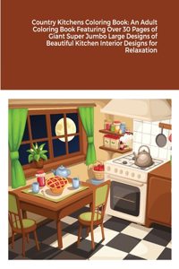 Country Kitchens Coloring Book