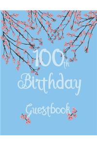 100th Birthday Guestbook