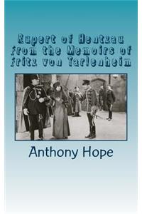 Rupert of Hentzau From the Memoirs of Fritz von Tarlenheim
