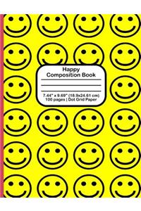 Happy Composition Book