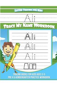 Ali Letter Tracing for Kids Trace my Name Workbook