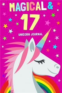 Magical & 17 Unicorn Journal