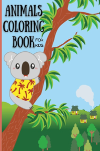 Animals Coloring Book For Kids