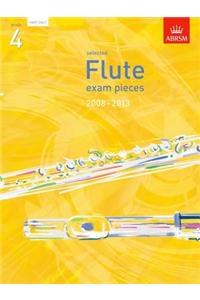 Selected Flute Exam Pieces 2008-2013, Grade 4 Part (ABRSM Exam Pieces)