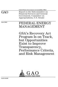 Federal energy management
