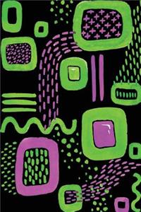 Journal Notebook Colorful Abstract Pattern 2