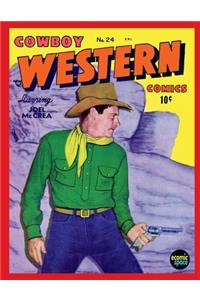 Cowboy Western Comics #24
