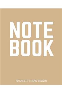 Notebook 70 Sheets