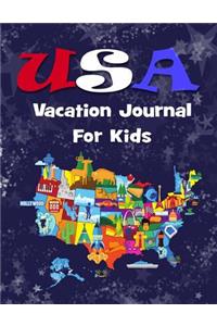 USA Vacation Journal for Kids