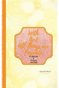 With God All Things Are Possible- Lights Whimsical