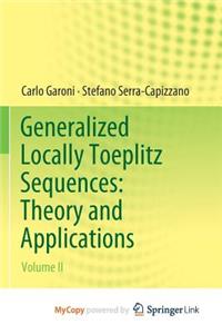 Generalized Locally Toeplitz Sequences