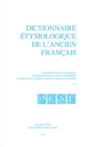 Dictionnaire Étymologique de l'Ancien Français (Deaf). Buchstabe F. Fasc 2