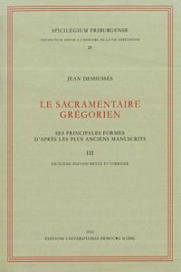 Le Sacramentaire Gregorien