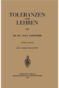 Toleranzen Und Lehren