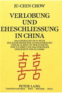 Verlobung und Eheschlieung in China