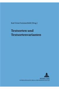 Textsorten und Textsortenvarianten