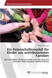 Patenschaftsmodell für Kinder aus suchtbelasteten Familien