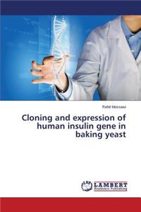 Cloning and expression of human insulin gene in baking yeast