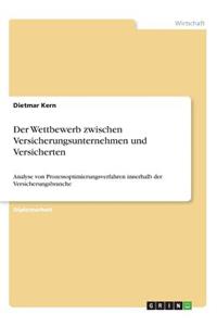 Wettbewerb zwischen Versicherungsunternehmen und Versicherten