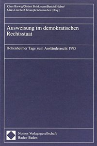 Ausweisung Im Demokratischen Rechtsstaat