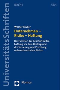 Unternehmen - Risiko - Haftung